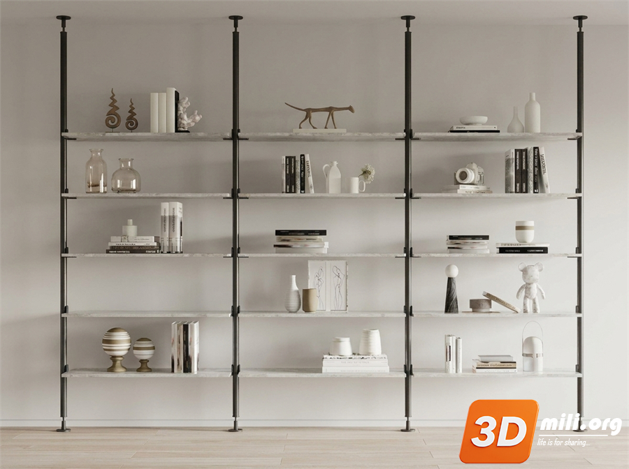Decorative cabinet Skp Files